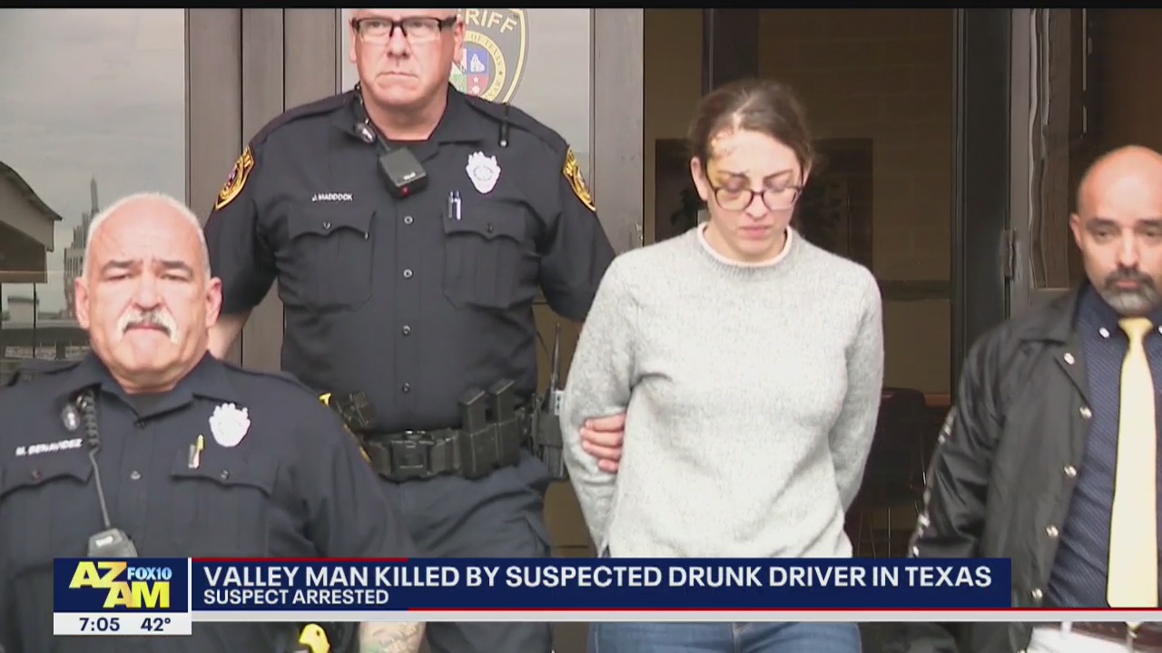 Arizona man killed by suspected drunk driver in Texas