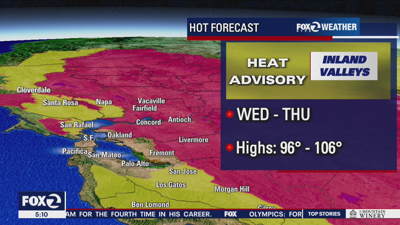 Excessive heat: Temps could top 100