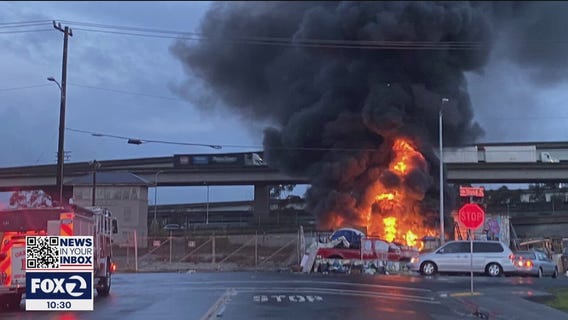Oakland homeless encampment fires triple, some are arson