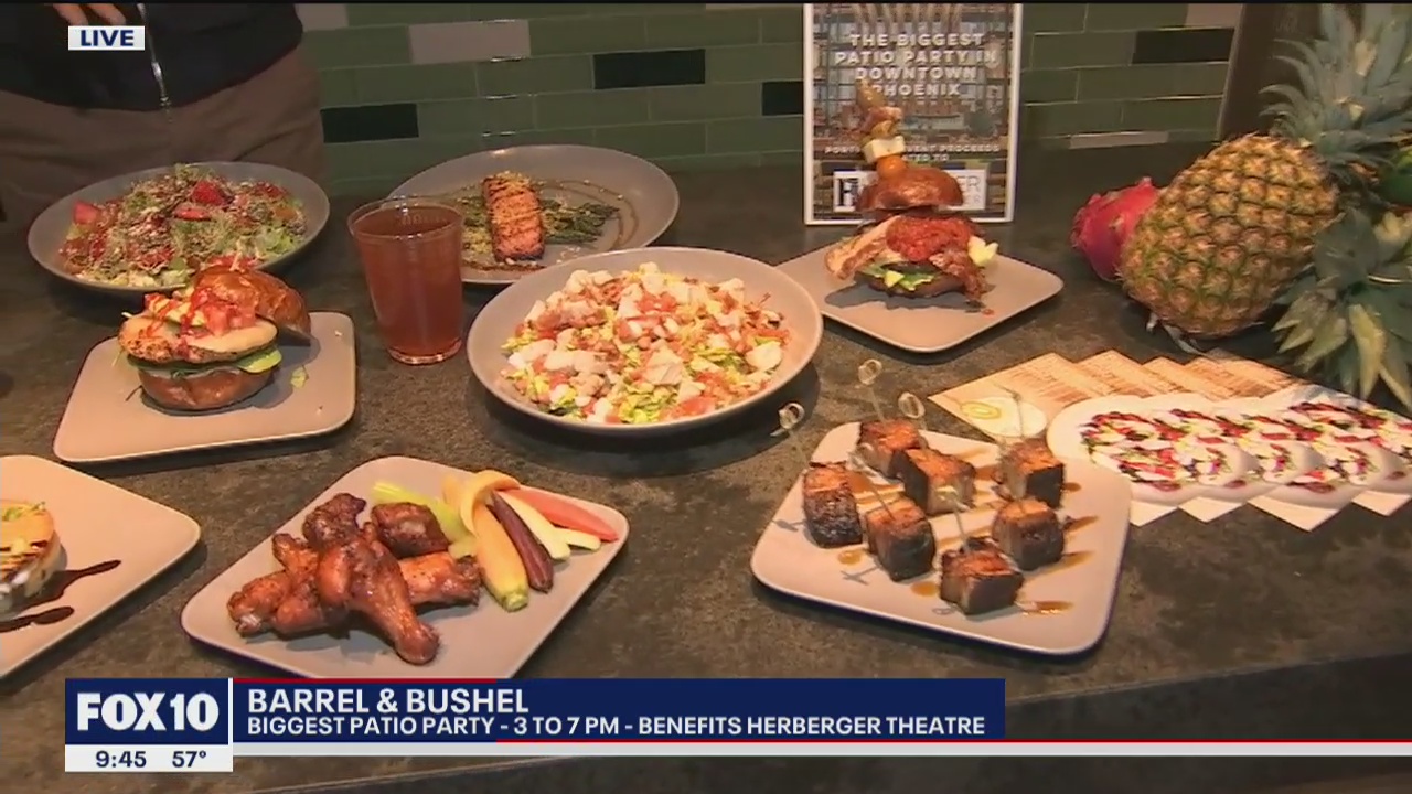 Biggest patio party at Barrel and Bushel benefiting Herberger Theater