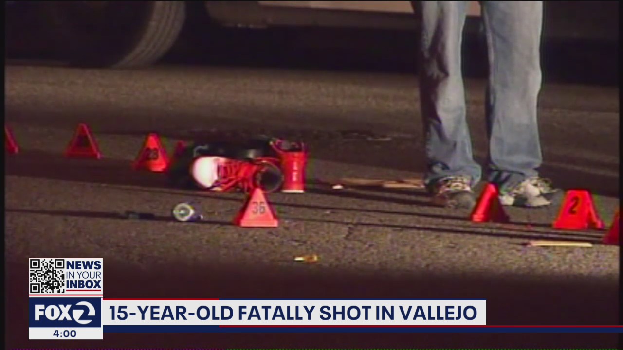 15-year-old shot to death in Vallejo