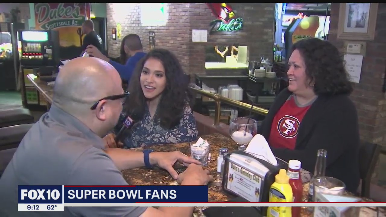 Valley football fans get ready for the Super Bowl