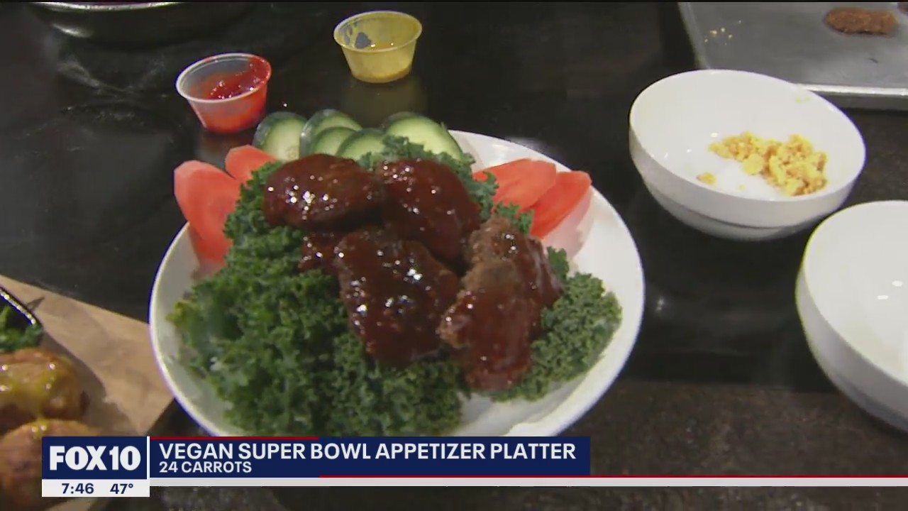 Vegan appetizers for Super Bowl Sunday