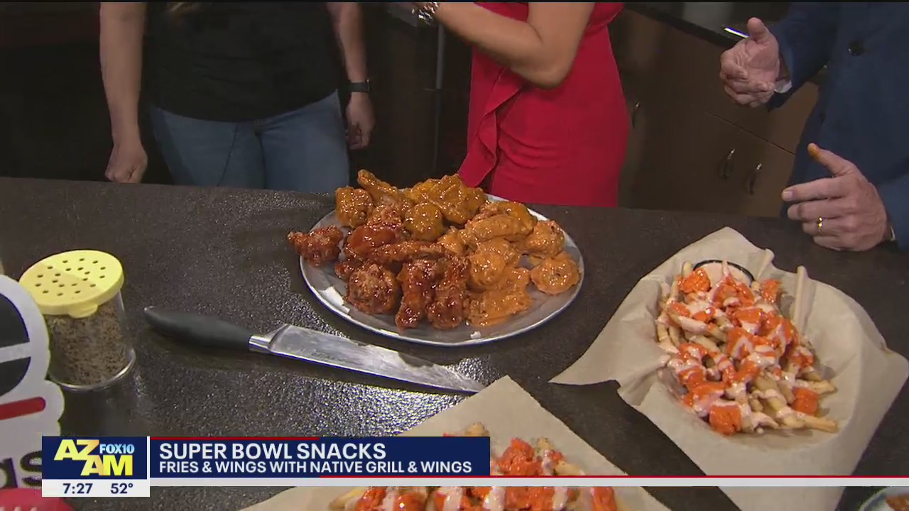 Super Bowl wings with Native Grill