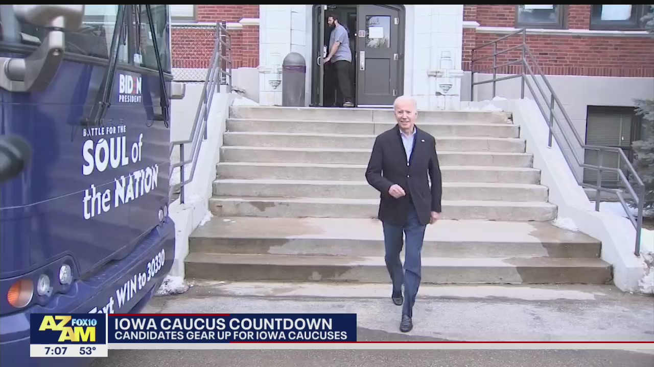 Presidential candidates gear up for Iowa Caucuses
