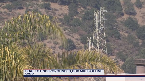 Pacific Gas and Electric Co. decides to bury electrical lines