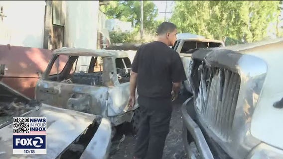 Vallejo business owner seeks arsonist who torched his tow truck