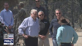 Newsom tours devastation left by Tamarack Fire, asks federal government for more help