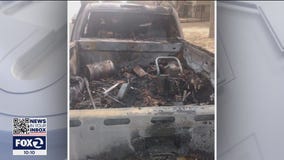 Oakland man loses all his possessions in vehicle fire