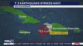 Magnitude 7.2 earthquake strikes Haiti