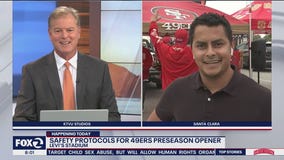 49ers fans arriving early for preseason home opener