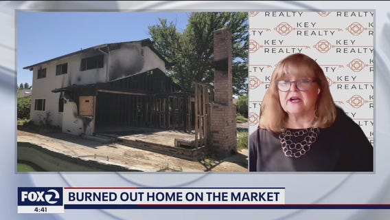 Realtor says opportunity to buy burned out Walnut Creek home is a great opportunity