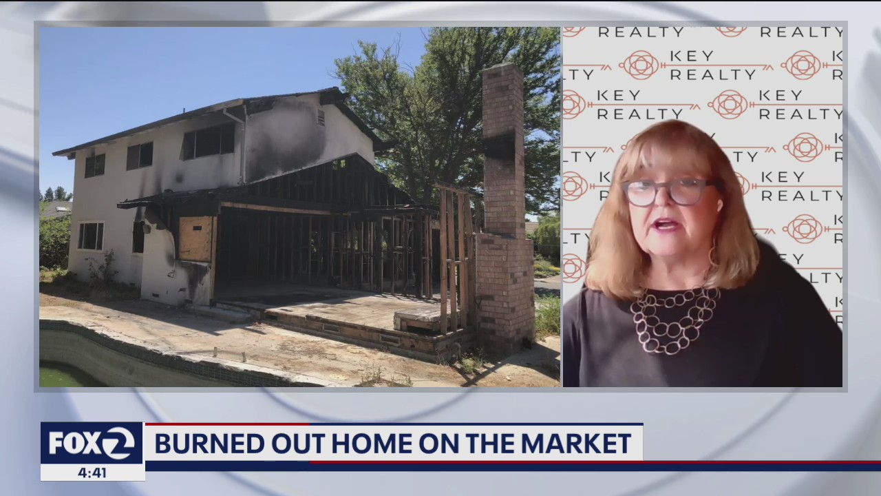 Realtor says opportunity to buy burned out Walnut Creek home is a great opportunity