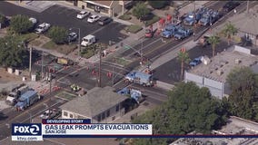 Third-party contractor strikes 8 inch gas line in San Jose