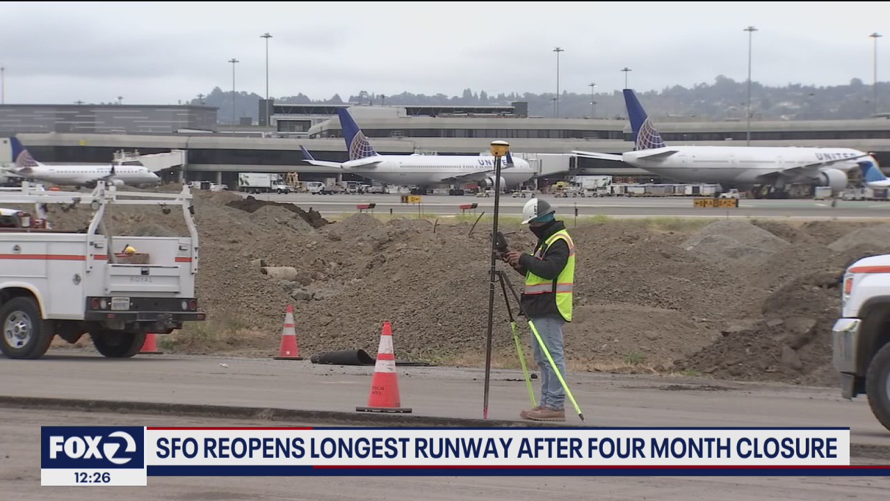 SFO reopens longest runway after four month closure