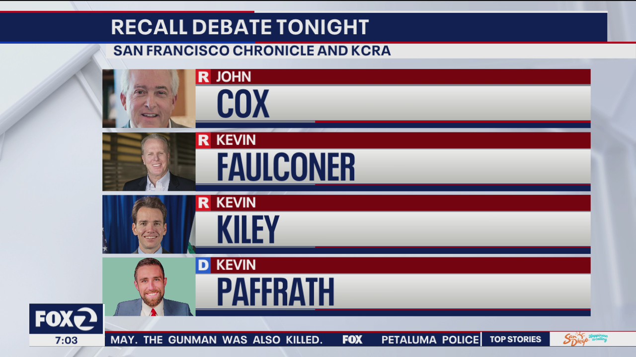 Democrat to join Republicans in California recall debate