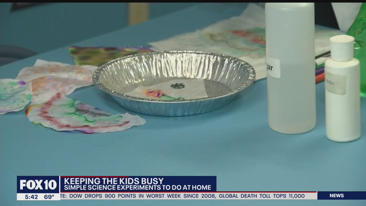 Mad Science: Experiments to do at home