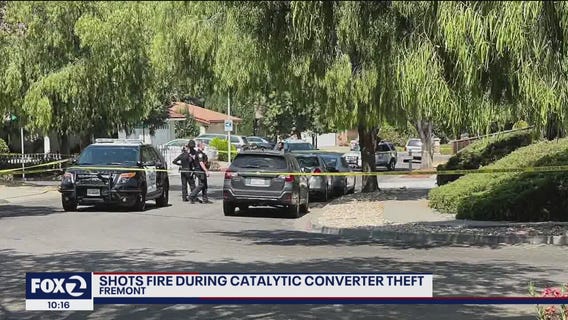 Man confronts catalytic converter thieves in Fremont, gets shot at