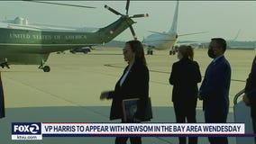 VP Harris to appear with Newsom in the Bay Area on Wednesday