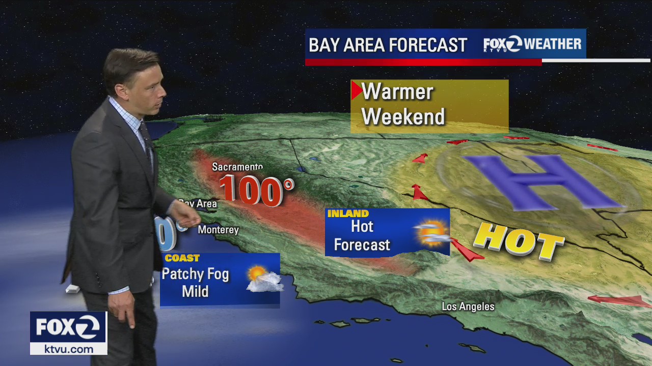 SATURDAY FORECAST: Warm to hot temps, hazy skies, air quality advisory