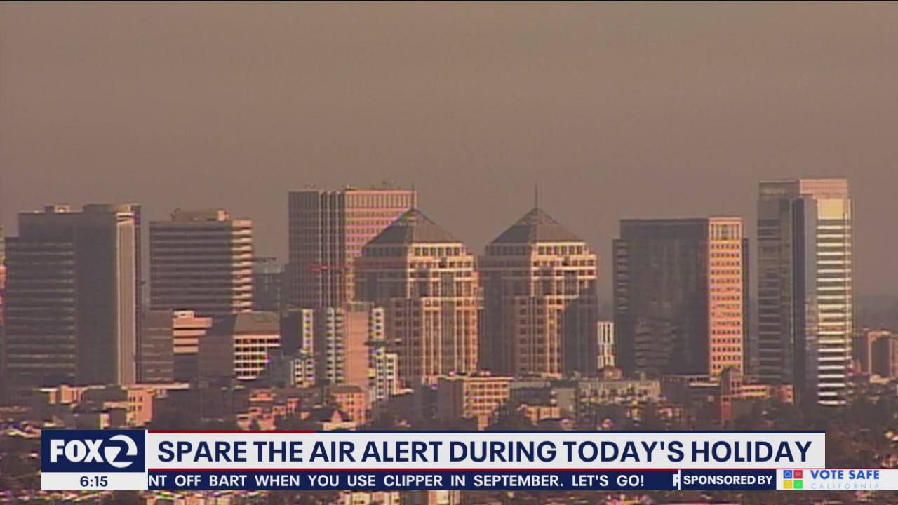Spare the Air alert in effect for warm to hot Labor Day