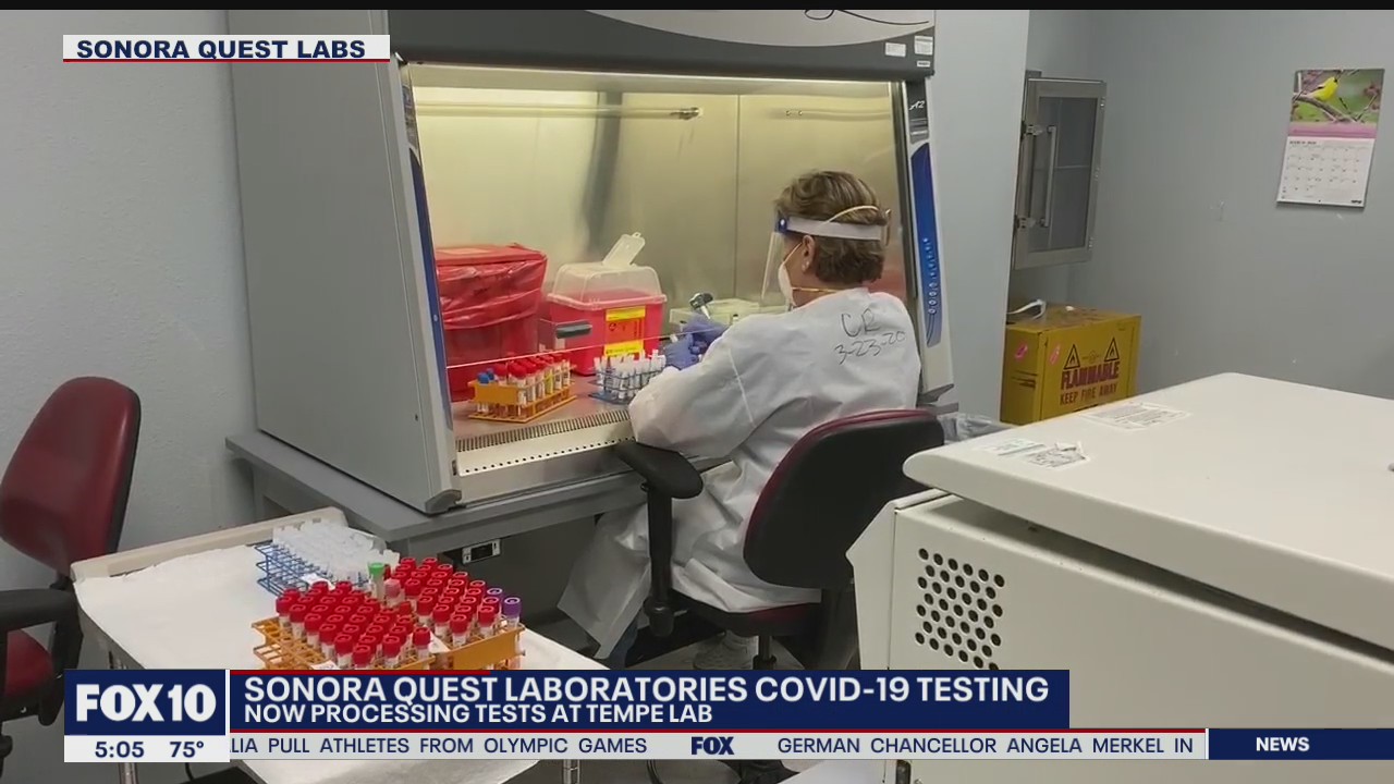 Sonora Quest now processing COVID-19 tests at lab in Tempe