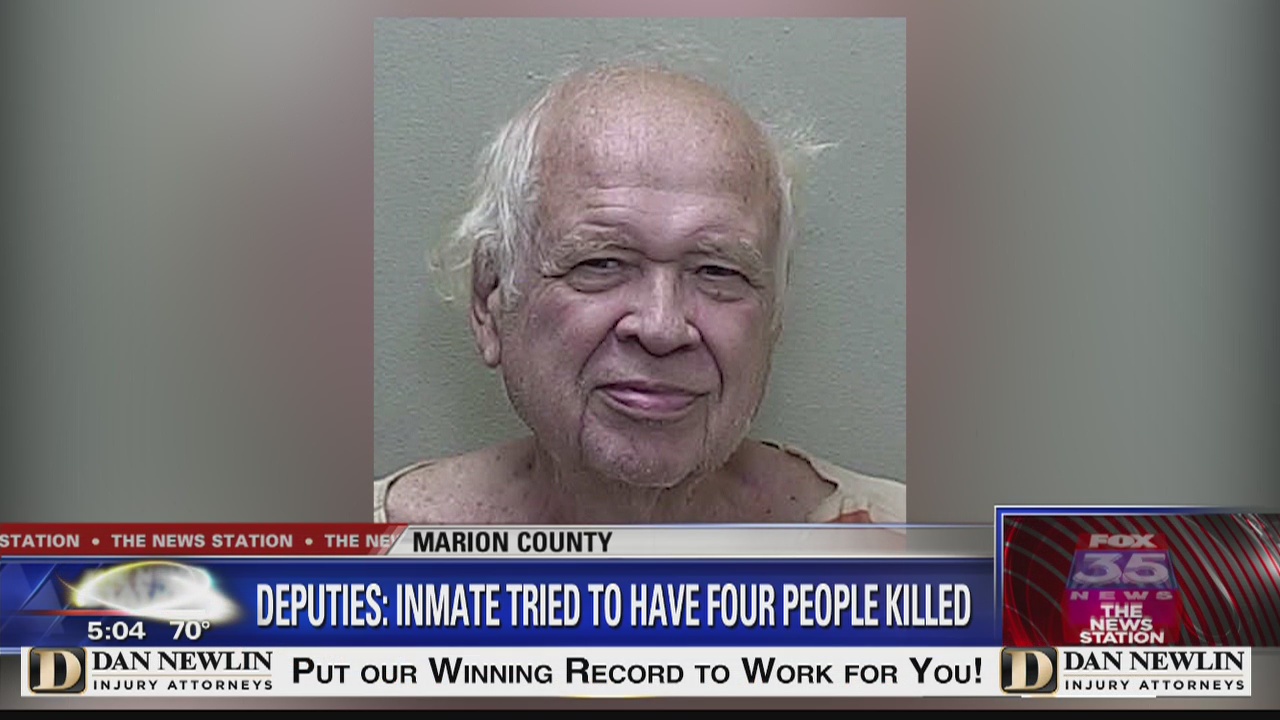 Deputies say inmate tried to have 4 people killed