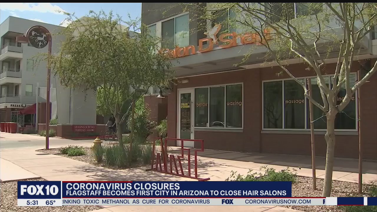 Are salons essential businesses? Some don't seen to agree