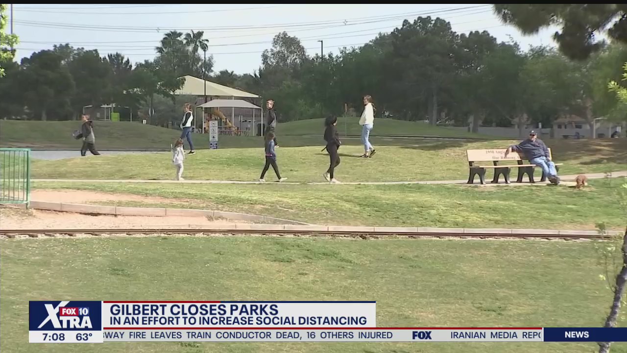 Gilbert closing playgrounds and parks during COVID-19 pandemic