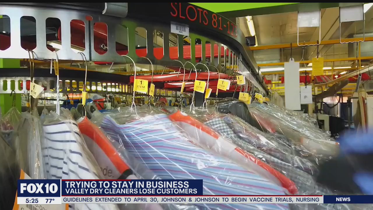 Valley dry cleaning business lost nearly all customers during COVID-19 pandemic, owner says