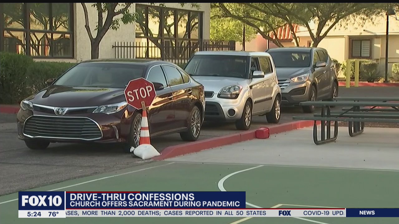 Valley churches offer drive-thru confessionals while closed during COVID-19 spread