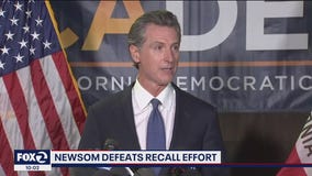 California Governor Gavin Newsom defeats recall effort