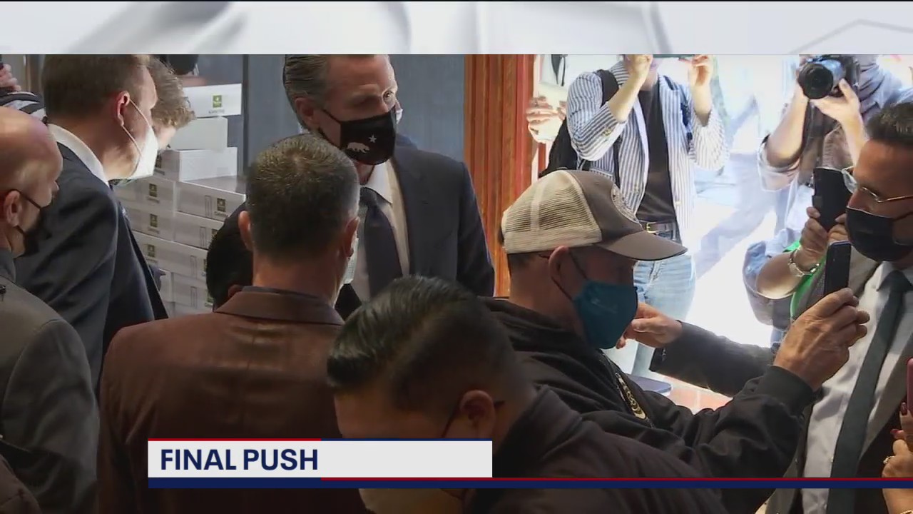 Hours left to vote in California recall