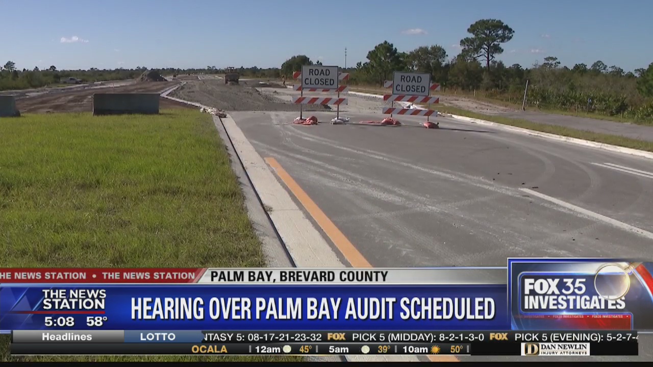Hearing over Palm Bay audit scheduled
