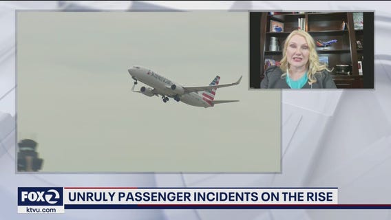 Unruly passenger incidents on airplanes are on the rise