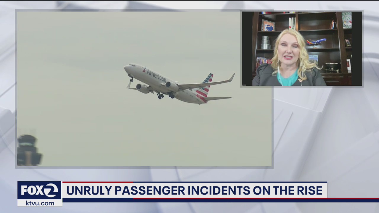 Unruly passenger incidents on airplanes are on the rise