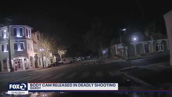 Gilroy police release footage of deadly shooting