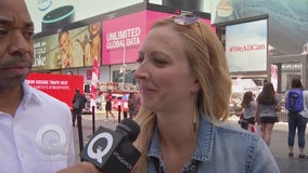 Q Hits the Streets of Times Square