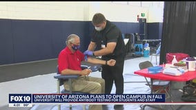 UArizona President takes COVID-19 antibody test