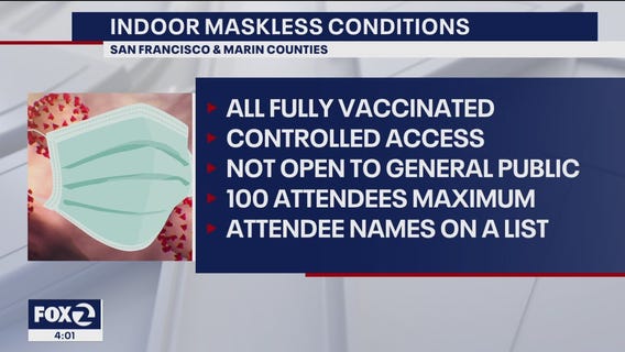San Francisco and Marin counties lift most masking rules