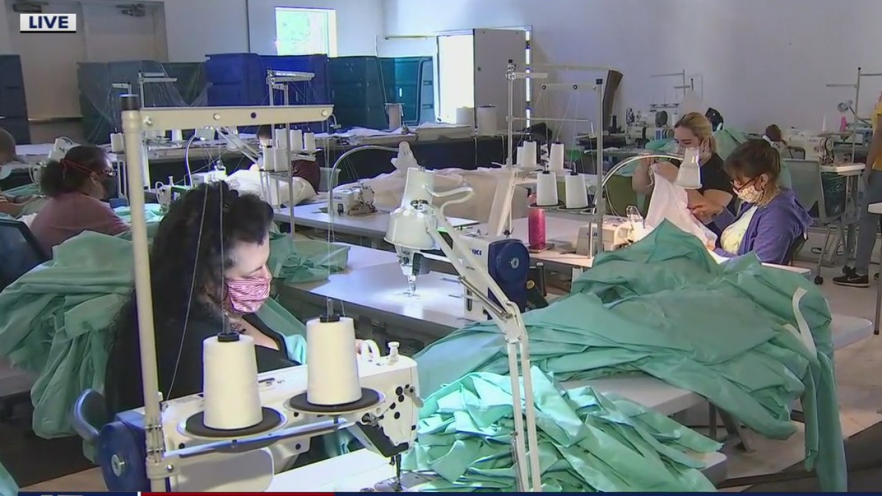 Tempe lingerie company makes protective gear for Banner Health