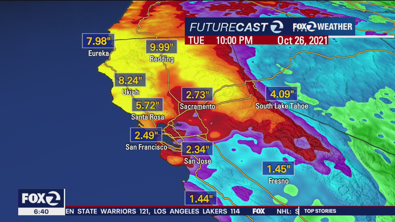 Rainy north, windy south