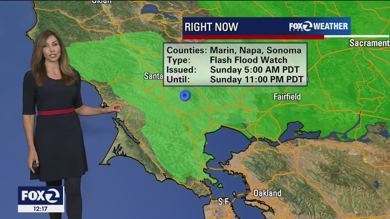 Several inches of rain expected this weekend