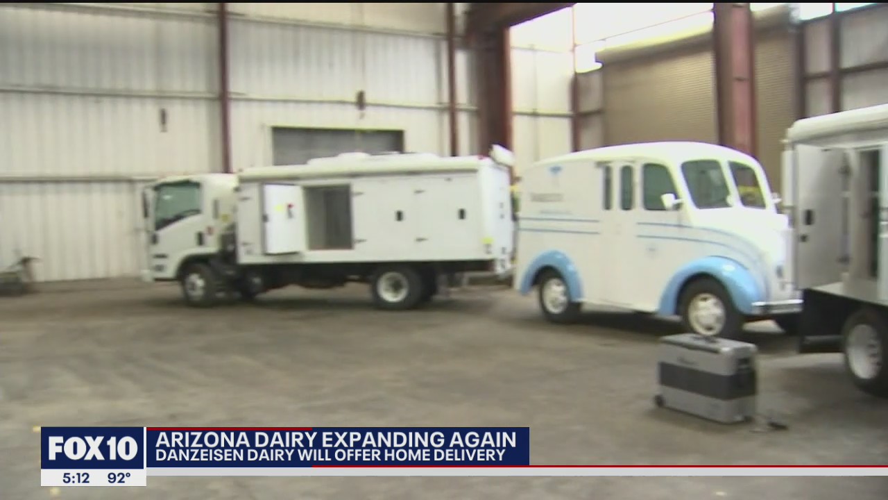 Return of the milkman: West Valley dairy offering delivery