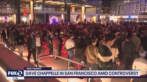 Dave Chappelle in San Francisco amid Netflix controversy