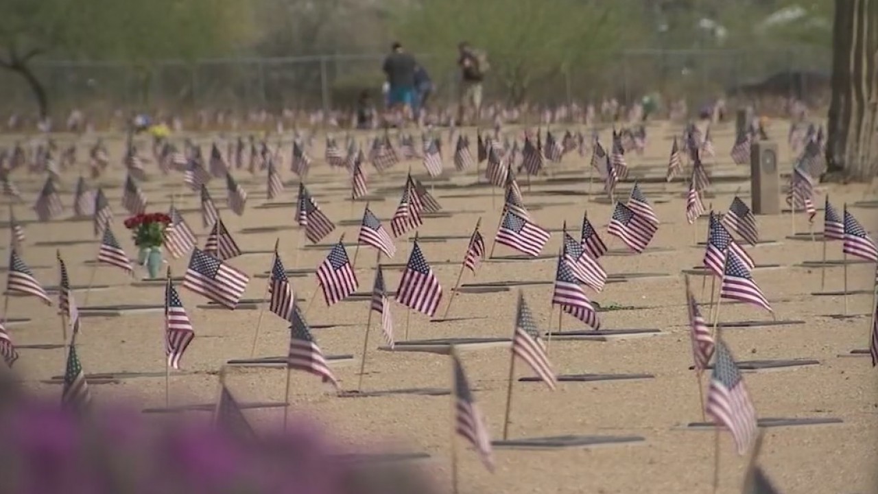Remembering the fallen at National Memorial Cemetery in Arizona