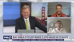 Bay Area cyclist rides 3,070 miles in 12 days