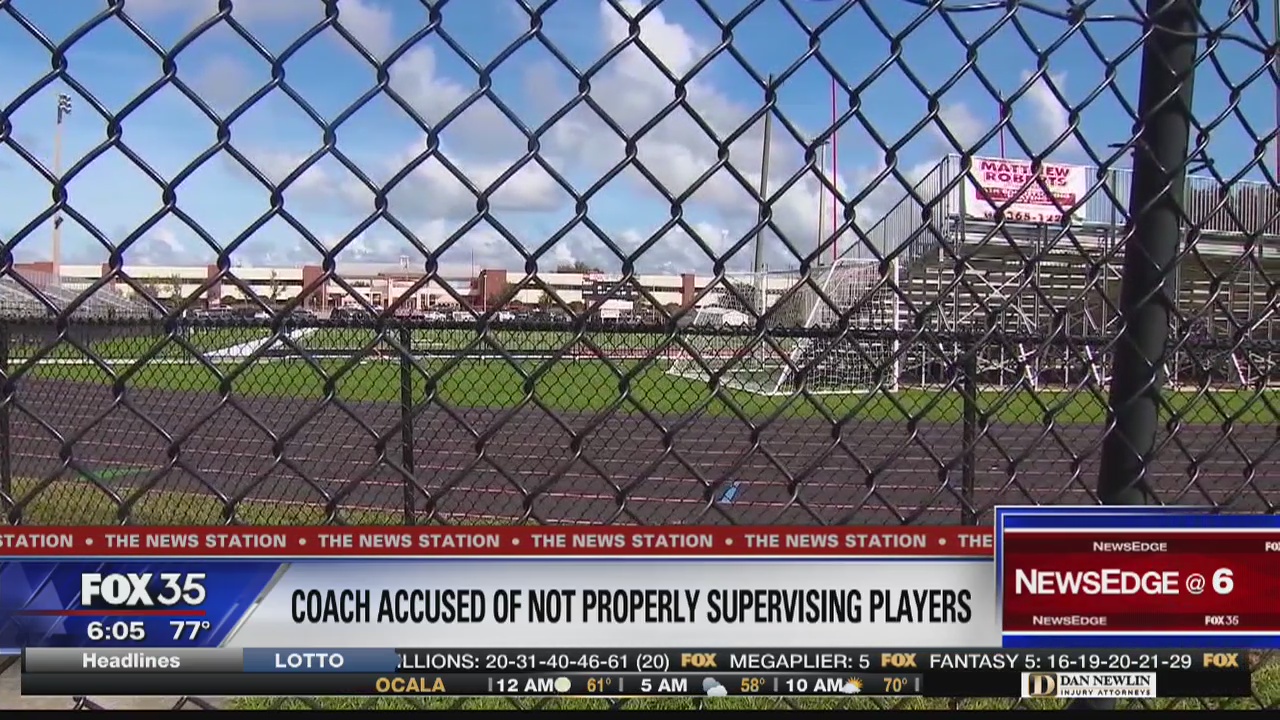 Oviedo coach accused of not properly supervising players