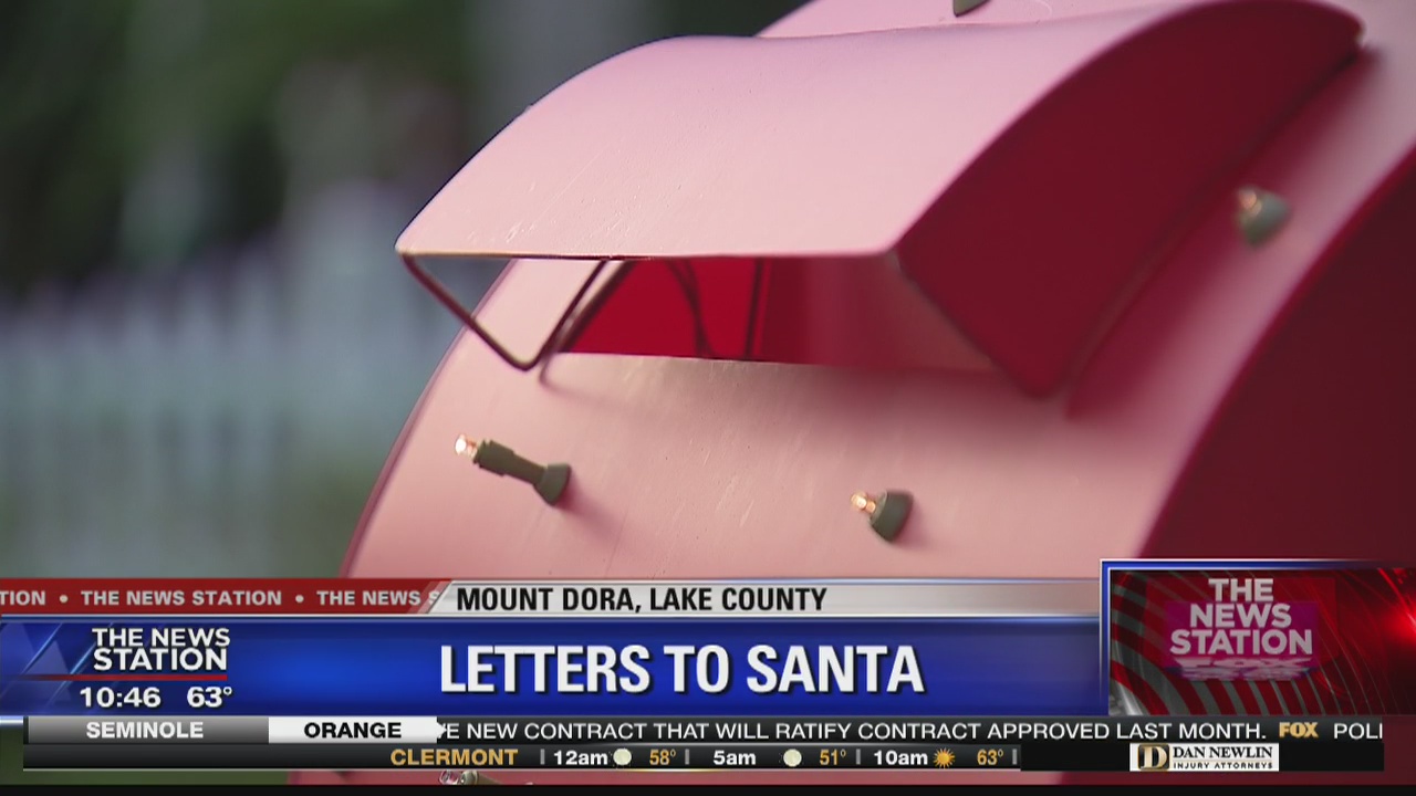 Letters to Santa placed in special Mount Dora mailbox