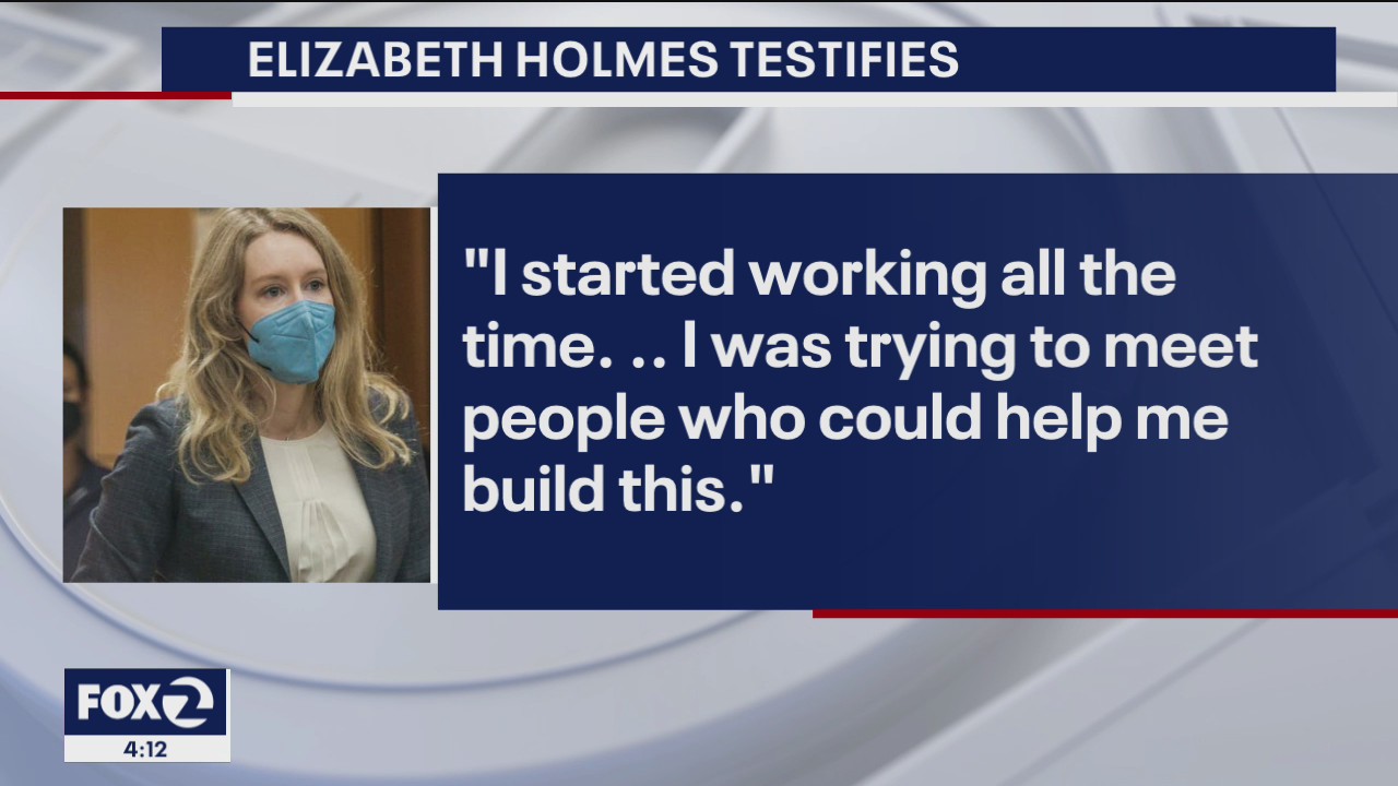 Elizabeth Holmes takes the stand in her criminal fraud trial